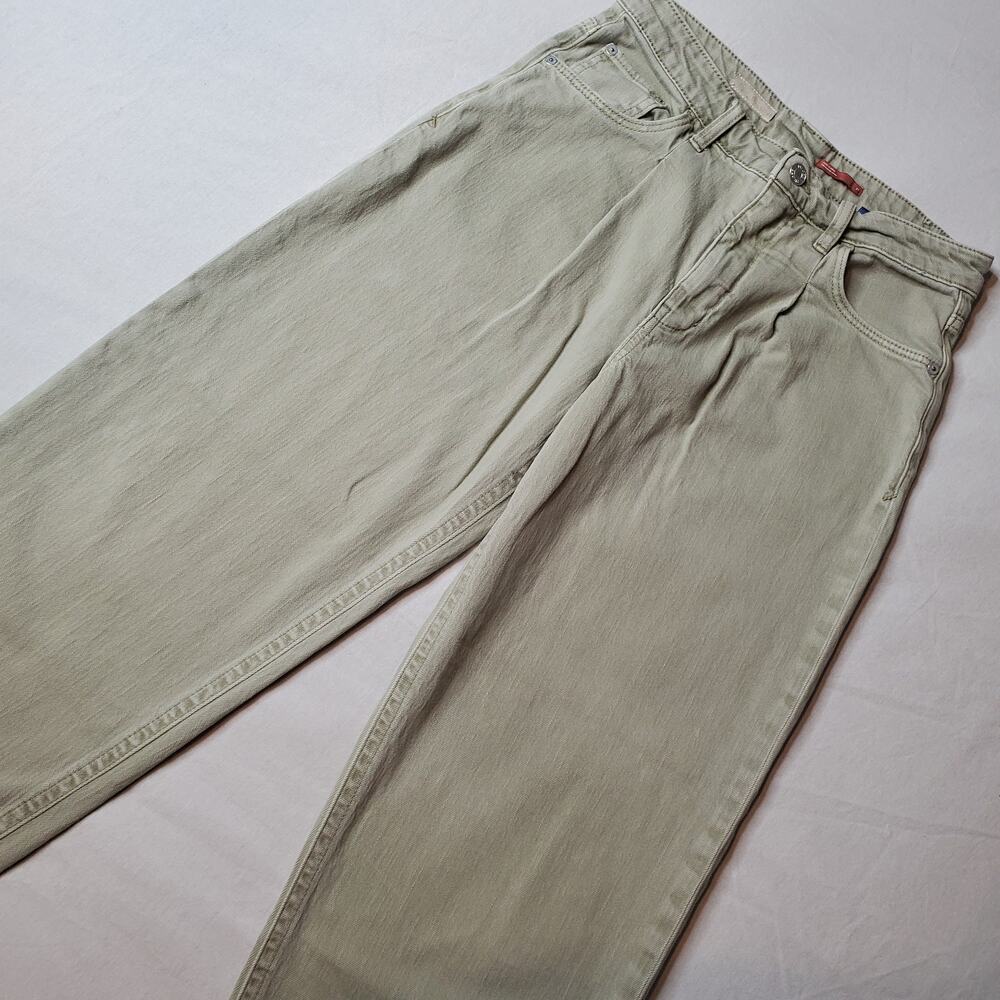Anthropologie Pilcro Women's Size 27 Breaker Relaxed Jean Sage Green OB1390985